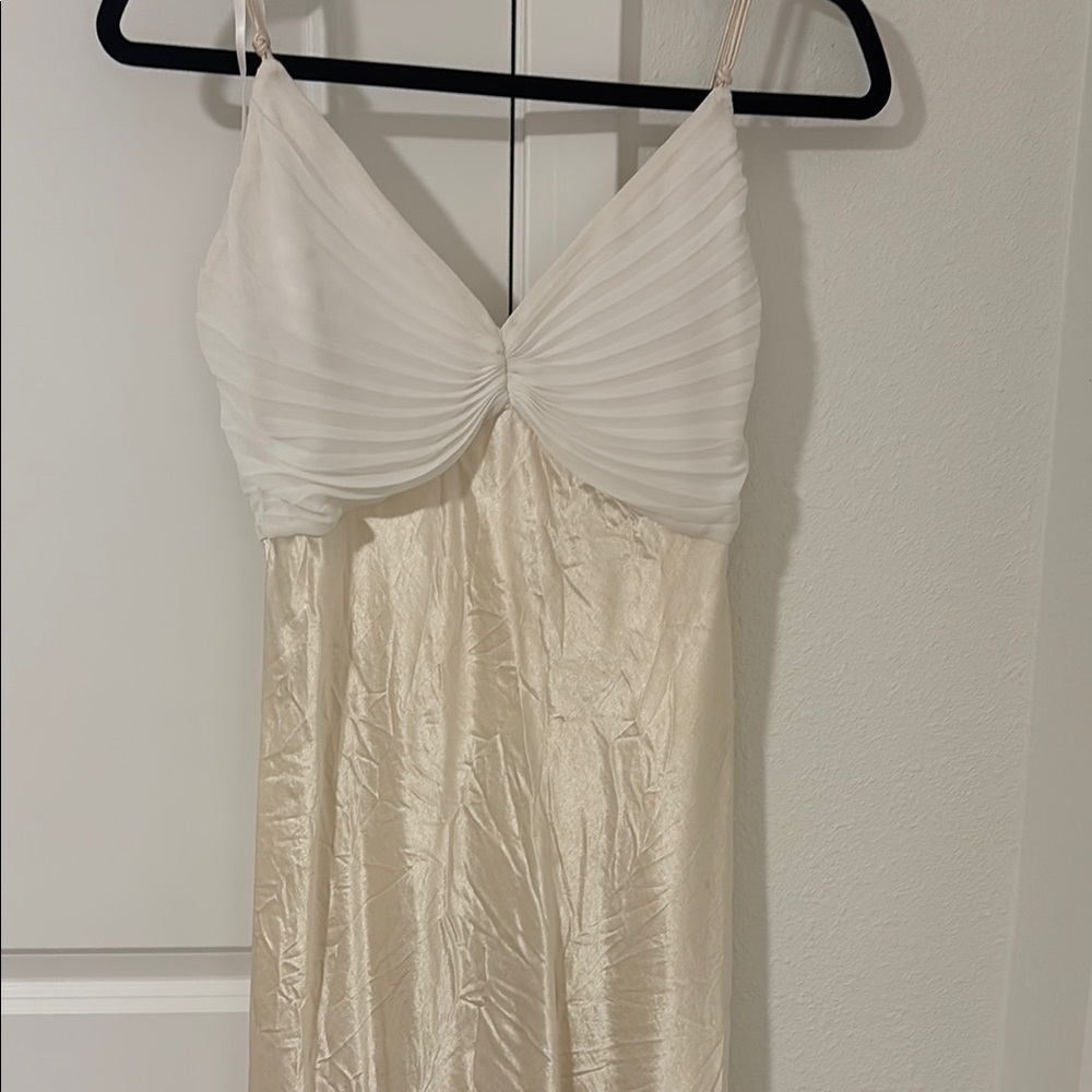 Frame silk dress